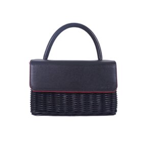 LONG STORY SHORT - Margie Black On Black - Tas Rotan - Red