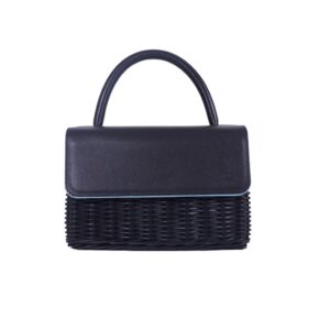 LONG STORY SHORT - Margie Black On Black - Tas Rotan - Blue